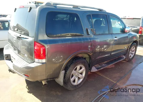 2008 Nissan Armada Se from USA, damaged, VIN 5N1BA08D68N632895